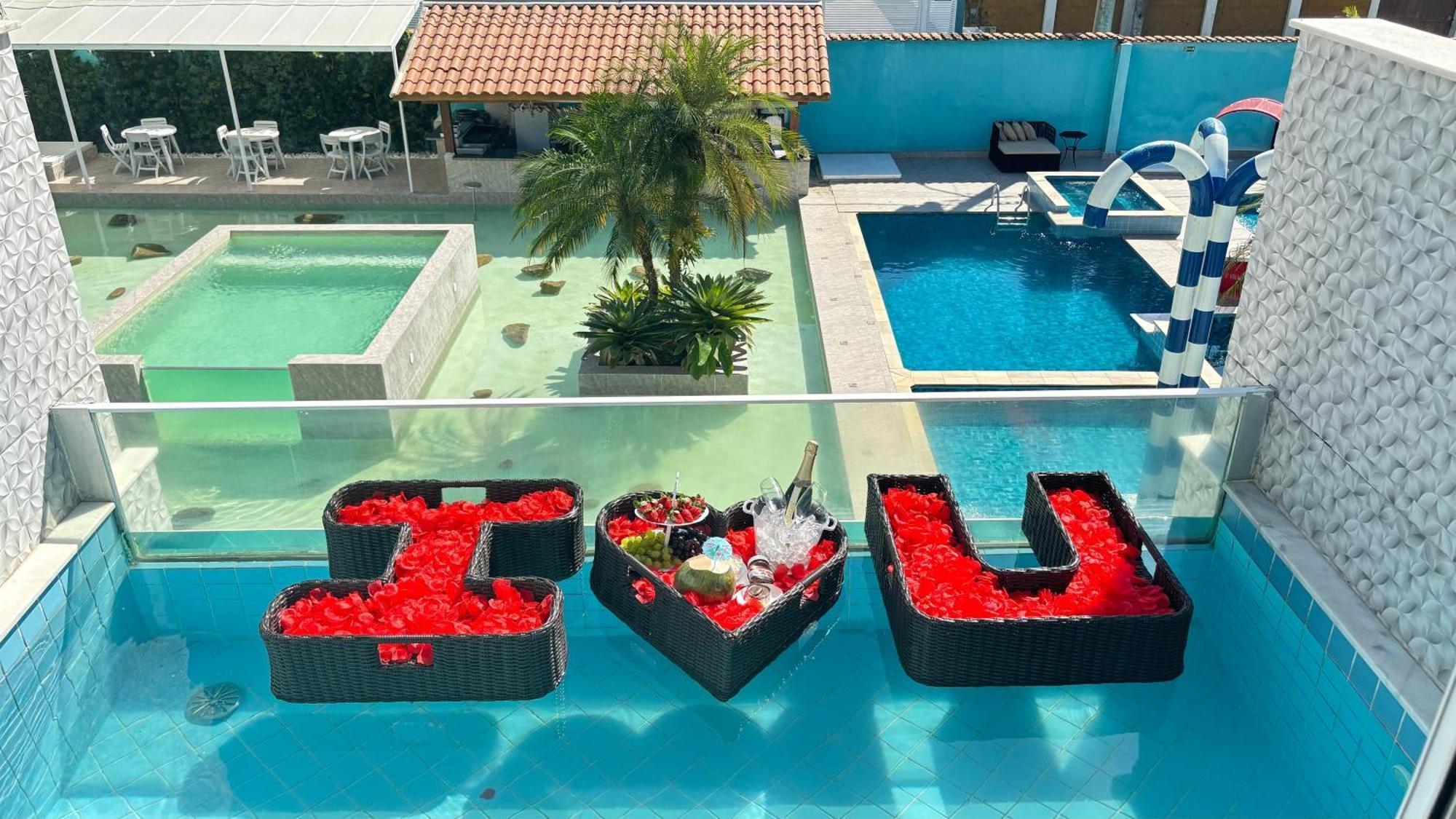 Hotel Encanto Sol E Mar كاراغواتاتوبا المظهر الخارجي الصورة